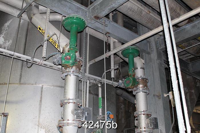 Used Fisher V-150 Series B Vee Ball Valves #42475