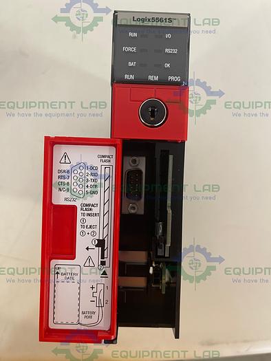 Allen Bradley 1756-L61S Ser. B Logix Pac GuardLogix 5561S Processor F/W Rev 1.9