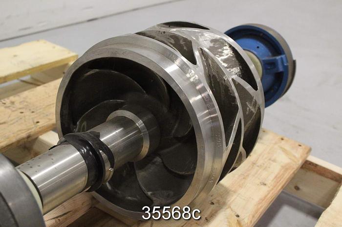 Used Goulds 3405L 10x12x12 Pump Rotating Assembly #35568