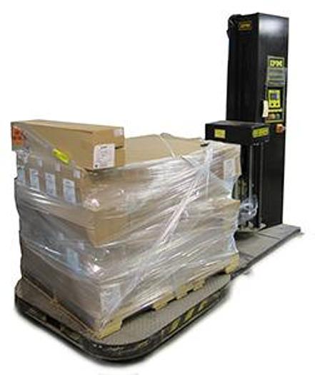 Used International Packaging Machines Model 20/20 Pallet Wrapping Machine