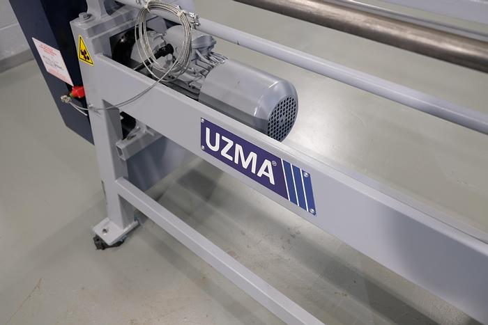 UZMA IR model small diameter Initial Pinch Power operated  Bending rollers