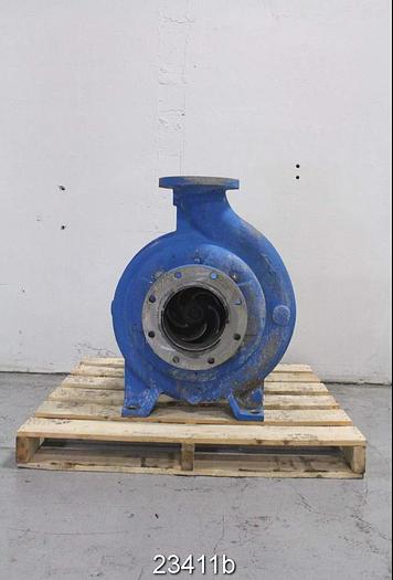 Used Goulds 3175 Pump, 6x8x18, 5-Vane 16" Satinless Steel Impeller, SS Casing #23411