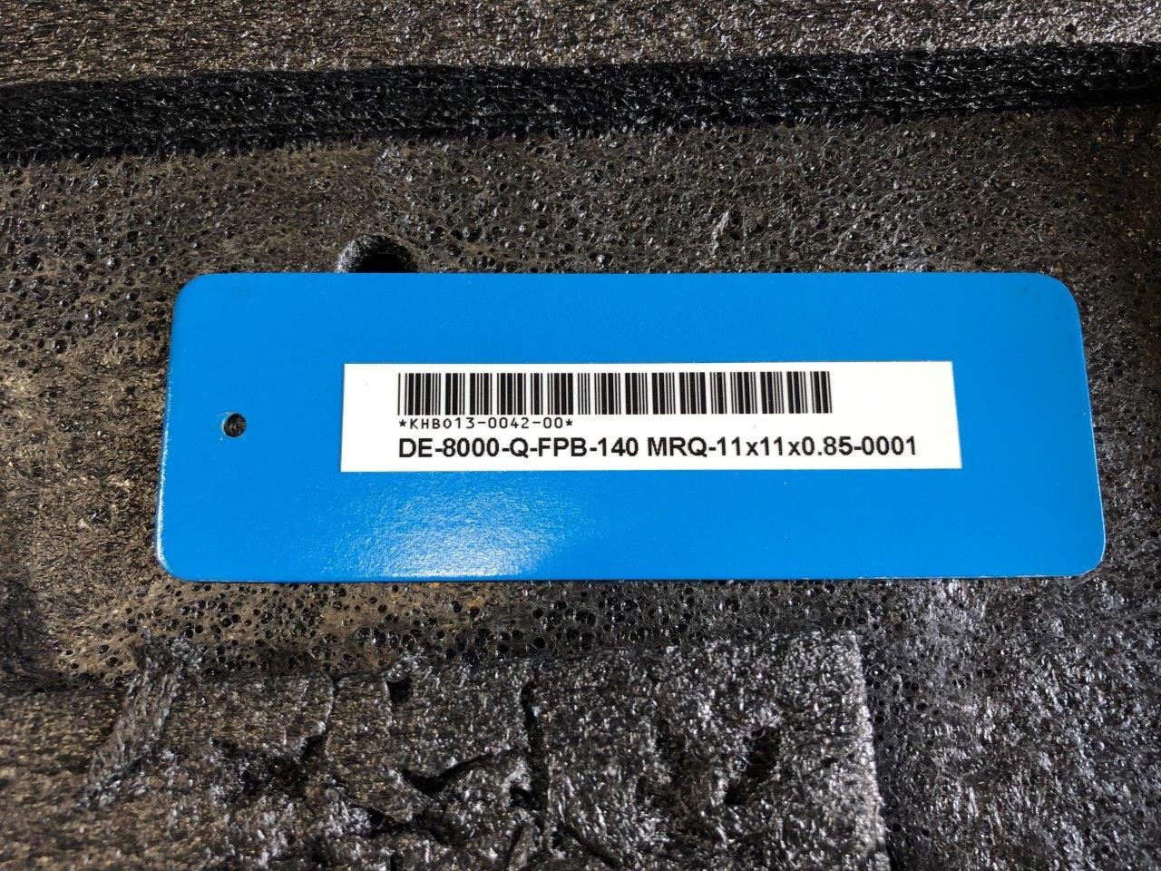 Used DELTA EDGE DE8000 TEST HANDLER KIT - Q-FPB - 140 MRQ 11x11x0.85-0001 QFN