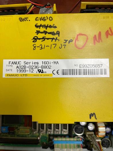 Used FANUC SERIES 160i-M OPERATOR PANEL A06B-0236-B802