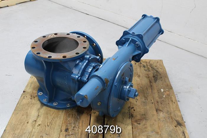 Unused Dezurik 10" 3-Way Plug Valve #40879