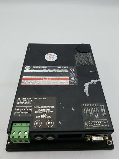 Used Allen Bradley 2707-L8P2 Ser C Rev B For Parts Not Working