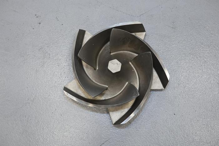 Used Goulds 3196 8x10x13 5-vane Impeller #44220