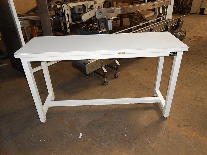 Used Table, Prep, 20" x 51", C/st Frame, Hardwood Top #S741984