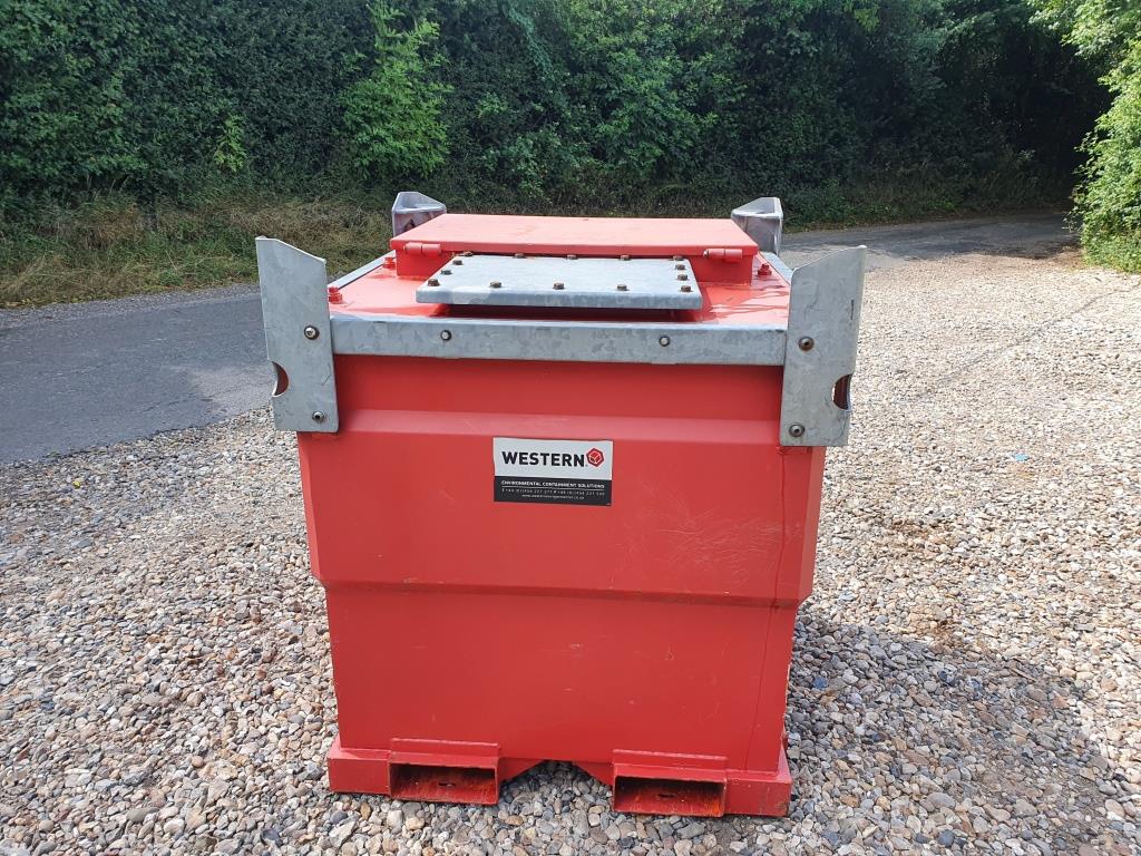 Used Western 10TCG Trans Cube Fuel Tank