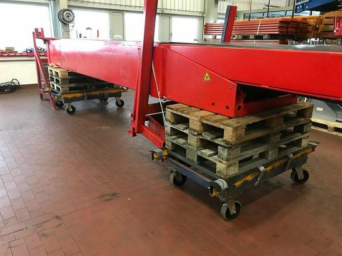 Gebraucht HERMANN SCHMIDT Teleskopförderer Förderband Transportband