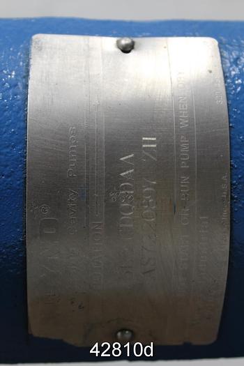 Used Moyno 3L6 CDQDAA Cavity Pump #42810