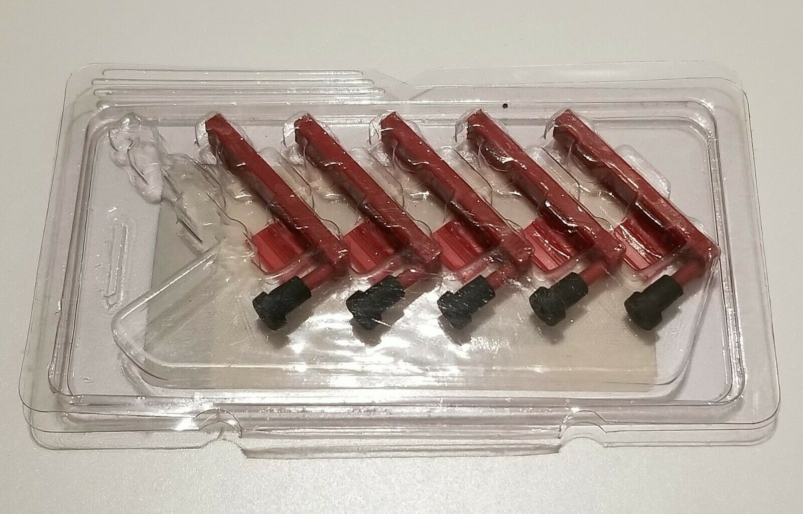 New open box Graphic Controls 82-39-0302 Red Pens (Pack of 5)