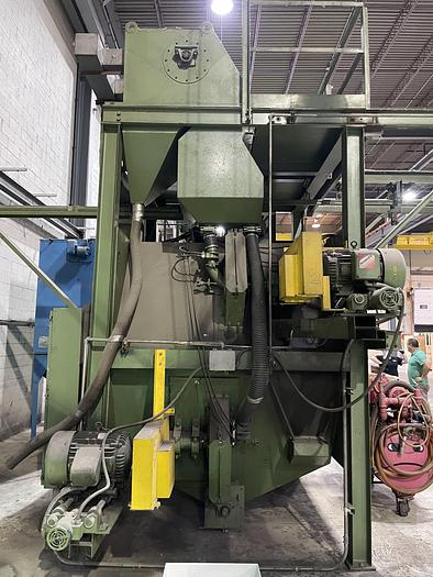 Used 2000 METALWORKING SPINNER HANGER SHOT BLAST MACHINE