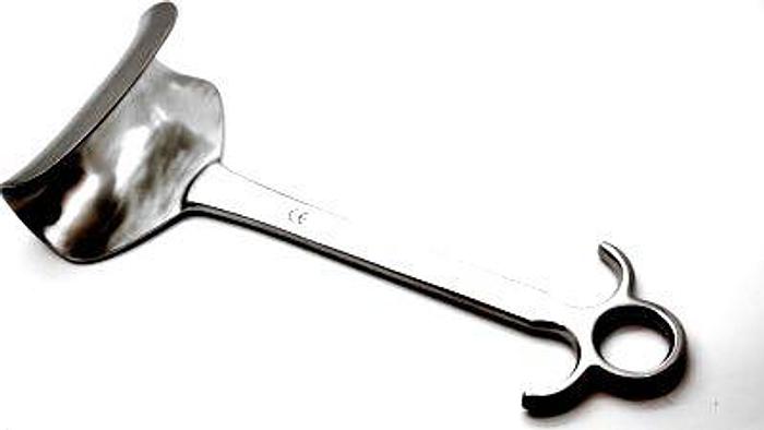 Used Retractor Abdominal Doyen 48 by 90mm Blade Flat Handle 280mm (11in)