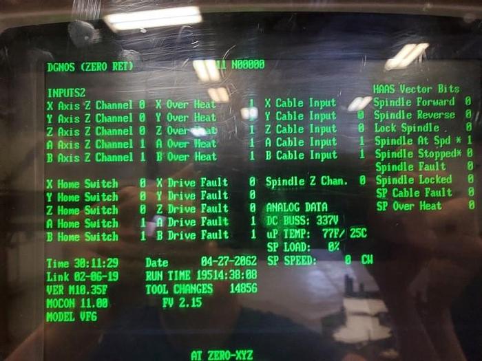 Used 2001 Haas VF-6/40