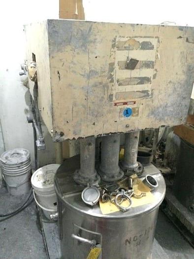 Used 40 GALLON ROSS VERSAMIX – TRIPLE SHAFT – S/S – VACUUM – JACKETED (#9037)