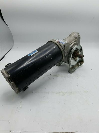 Used Leeson CM3D22N2-B, TM0518-102-D 90V DC 1/4 HP with gearbox