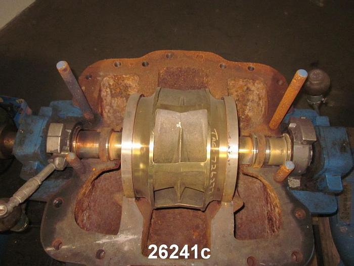 Used Goulds 3410 Goulds 3410, 12X14X15, Ductile Iron Casing, Stainless Steel Impeller, Mechanical Seal, 5300 Gpm, 40 Feet Head, 1200 Rpm #26241