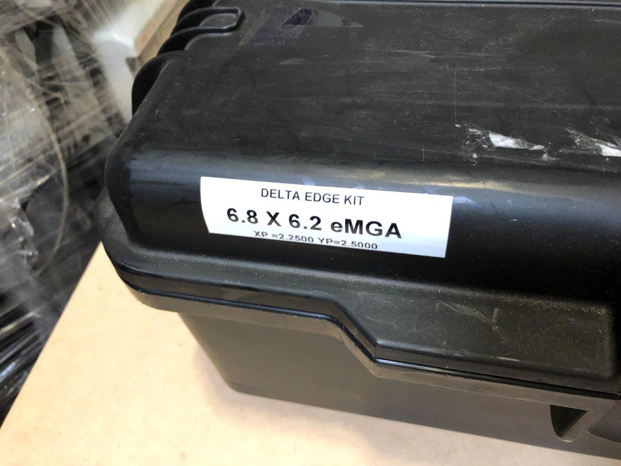 Used DELTA DE8000 6.8 x 6.2 eMGA Test Handler Change Kit
