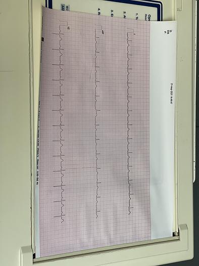 Gebraucht Mortara ELI 250 EKG Gerät auf Trolley