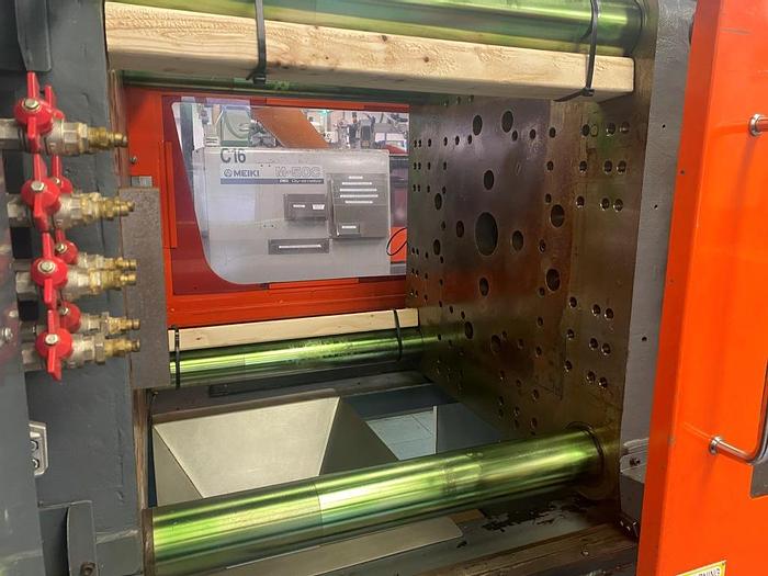 Used 2002 Meiki M-150C-AS-DM Injection Moulding Machine