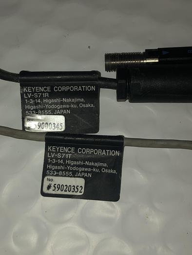 Used Keyence  LV-S71 Laser Sensor