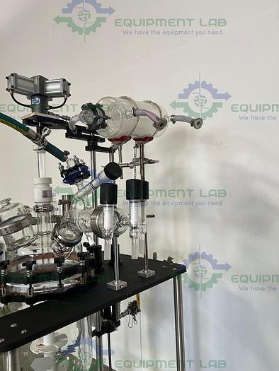 Used Prism Research  20 Liter Glass Jacketed Reactor w/ 22 Liter Collection Flask