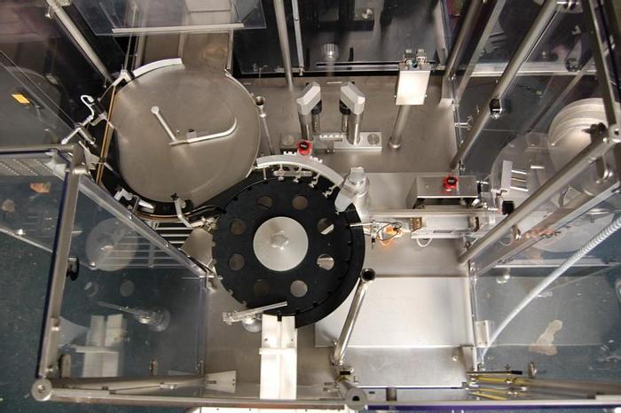 Used J 14553 D - Liquid Filler / Stopper Inserter BAUSCH + STRÖBEL KSF 1025