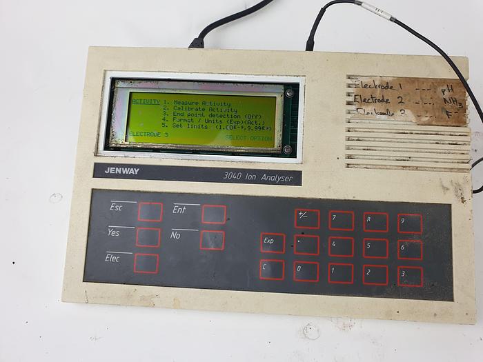 Used Jenway 3040 Ion Analyser