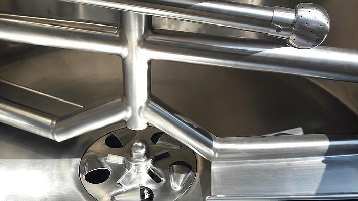 100 USG ASME stamped steam jacketed Liquifier