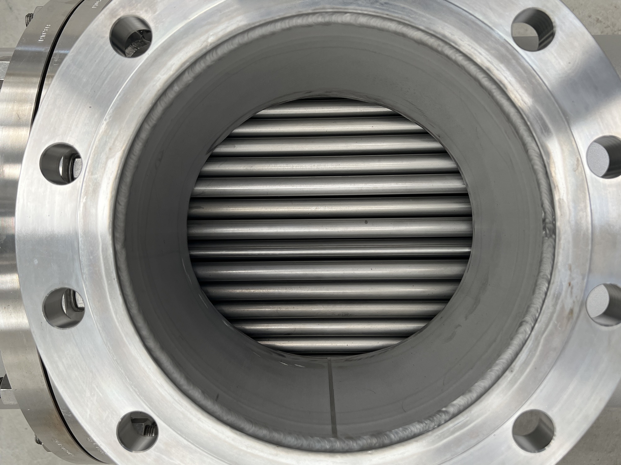 Scambiatore / Condensatore 50 m2 AISI316L, certificato PED