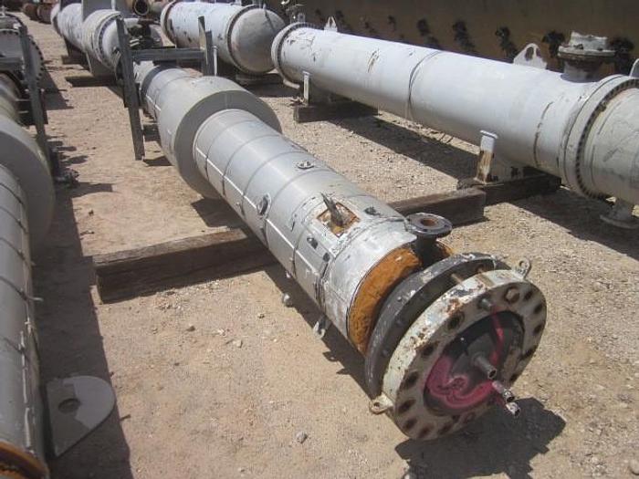 Used Used Missouri Boiler approximately 368 sq ft. 304L stainless steel vertical shell and tube heat exchanger