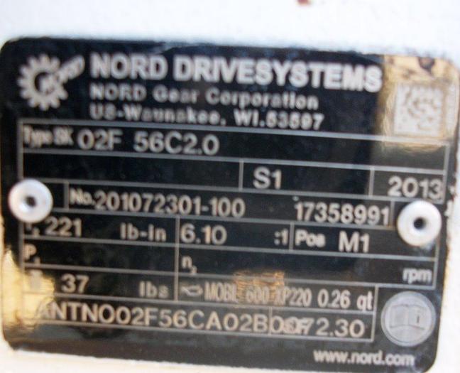 Used Pump, Moyno, 1 HP, Seepex, S/st, Type BCSO 024-24, 7/8" #S741951