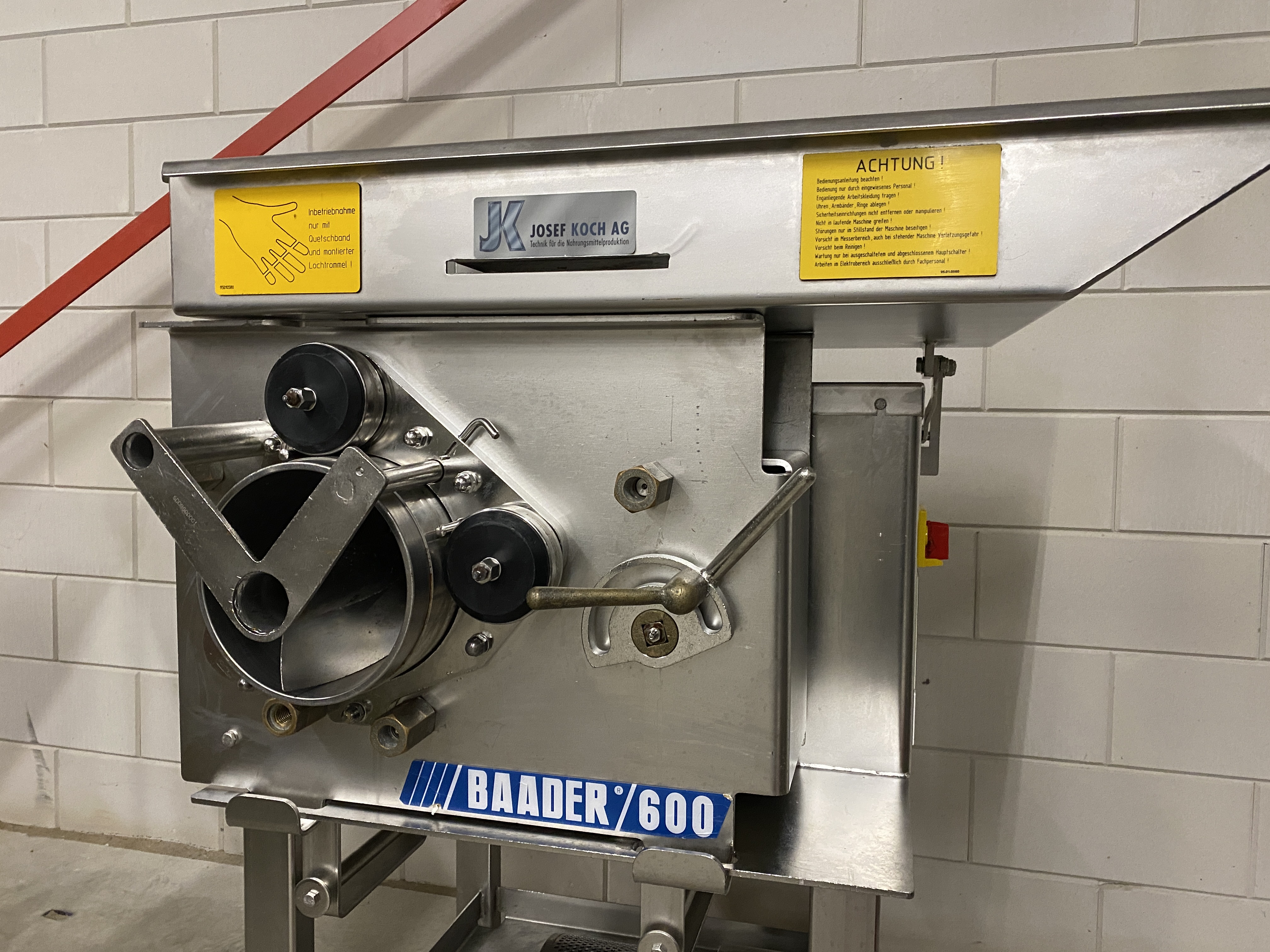 Used Baader 600 separator