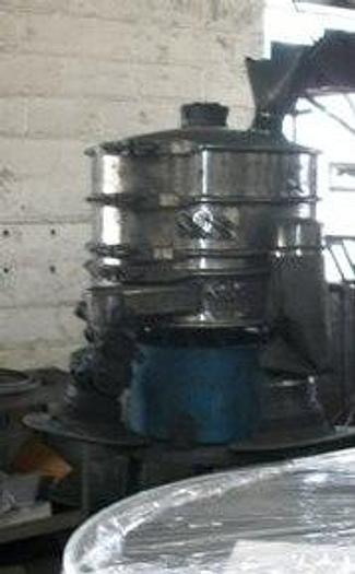 Used 30″ SWECO TYPE SCREENER – 2 DECK – S/S – TOP COVER – #8416