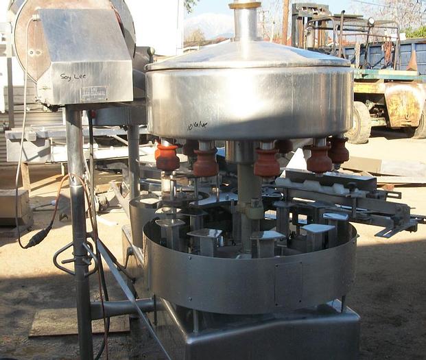 Used Filler, Bottle, 12-valve, Rotary, Fogg, S/st, 3/4 HP, #C736039