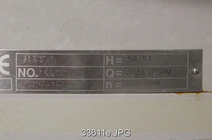 Used Sulzer APT43-10 Pump #33611