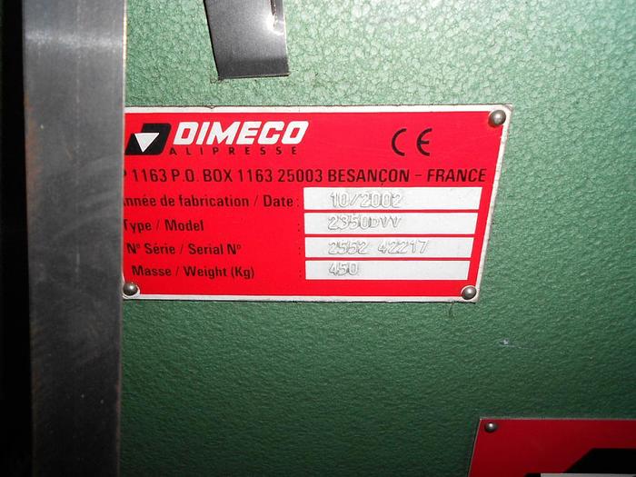 Gebruikt Afrolhaspel Dimeco 2350 DVV