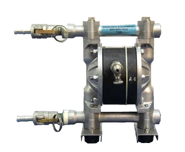 Used Dayton 6PY49 Double Diaphragm Pump 1/2" 12 gpm Max. USED (7329)R 190735370711