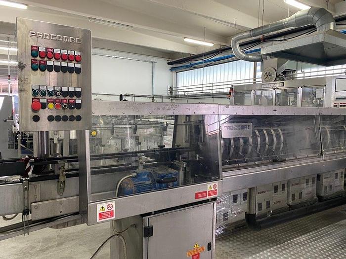 Used 1997 KRONES FILLING LINE FOR NONCARBONATED DRINKS (4.000 L/h)
