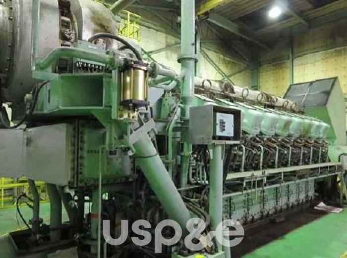 Used 39.2 MW 1998 Used Mitsubishi 18KU30A HFO Generator Sets