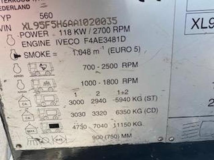 Gebruikt 2010 Ravo 580STH