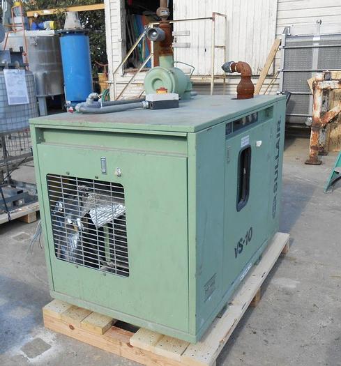 Used Pump, Vacuum, 7.5 HP, Sullair, 2.5" Inlet, Rotary, #S742127