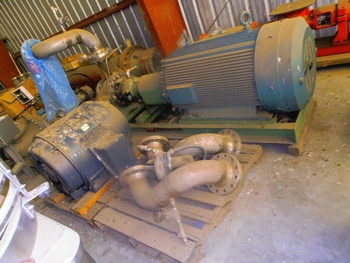 Used Pump, Centrif., 400 HP, 316 S/st, 8 X 6, Worthington (3) #S734196