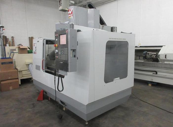 Used 2005 HAAS VM-3 CNC Vertical Machining Center w 24+1 Side Mount Tool Changer, Haas Probing System w Tool Presetter & Part Probe