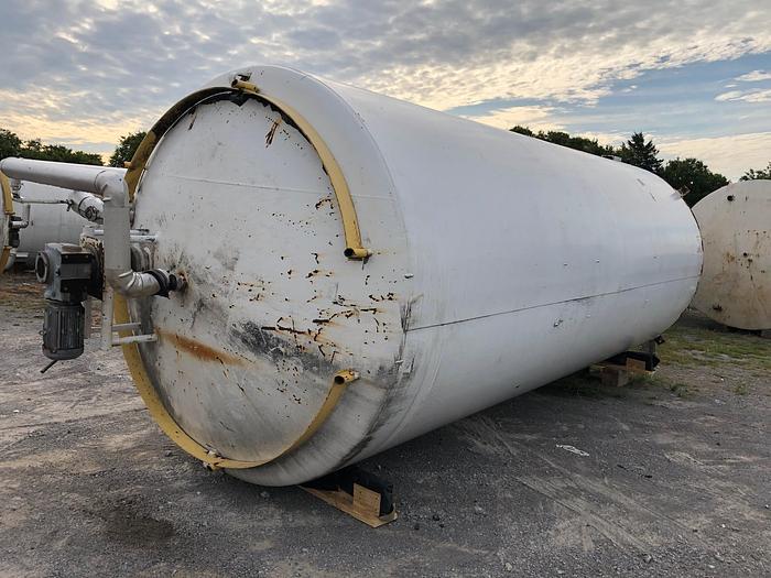 Refurbished 6,000 gallon Cherry Burrell Stainless Steel Refrigerated Vertical Silo Type Storage Tank (#9873)