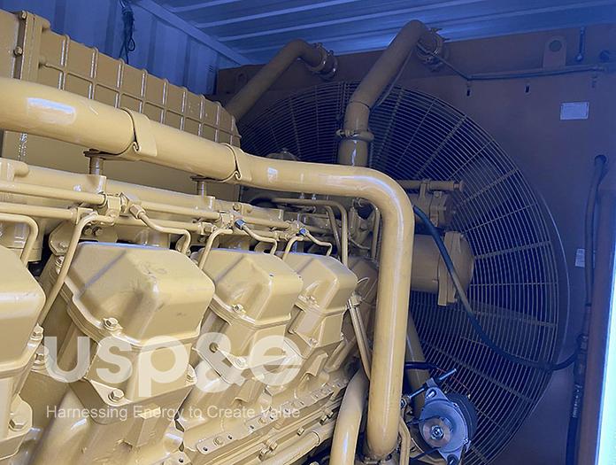 Used 1.8 MW 1994 Used Caterpillar 3516 Diesel Generator Set