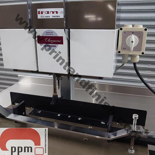 Used IRAM 8 Single Head Table Top Paper Drill