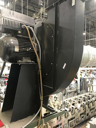 Used EMOD INDUSTRIAL EXHAUST BLOWER TYPE: 0132S/2-166922