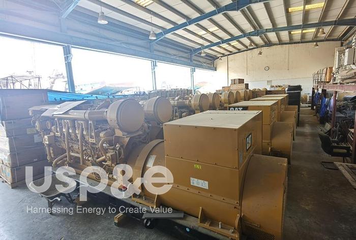 9.6 MW 2014 New Caterpillar 3516B Diesel Generator
